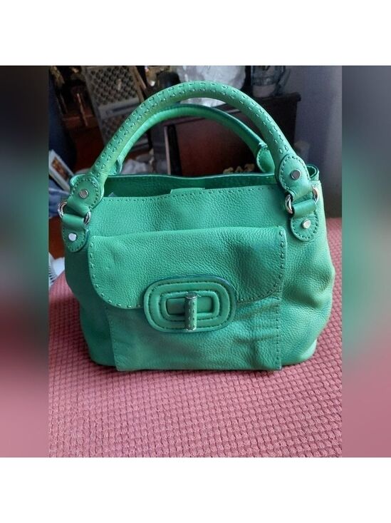 Elie Tahari Handbags - Elie Tahari Green Satchel Bag